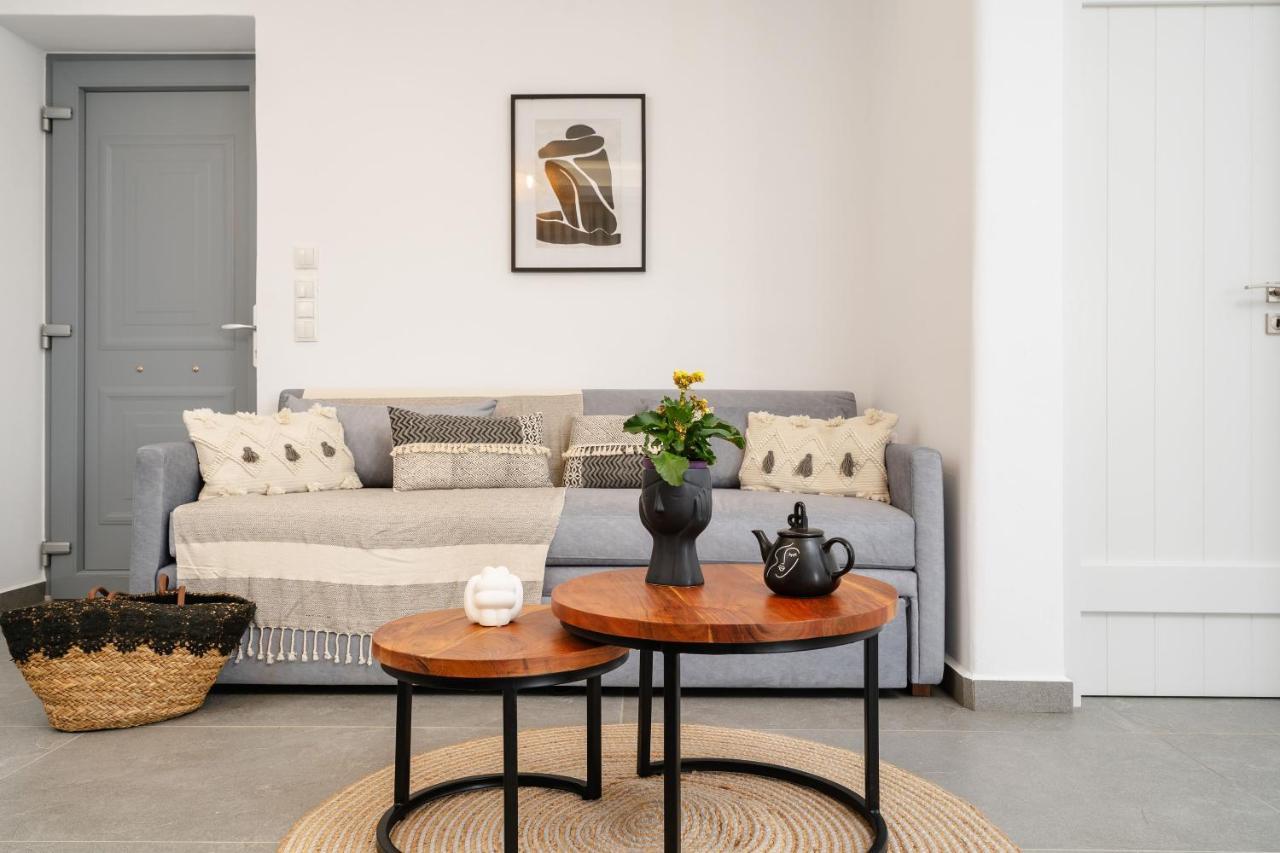 Nymphee Luxury Villas Agia Anna  ภายนอก รูปภาพ