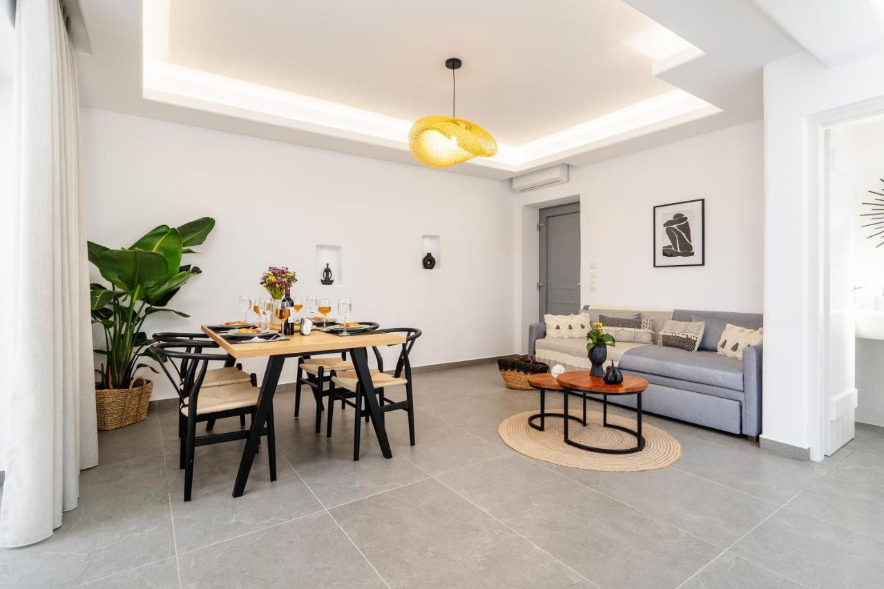 Nymphee Luxury Villas Agia Anna  ภายนอก รูปภาพ