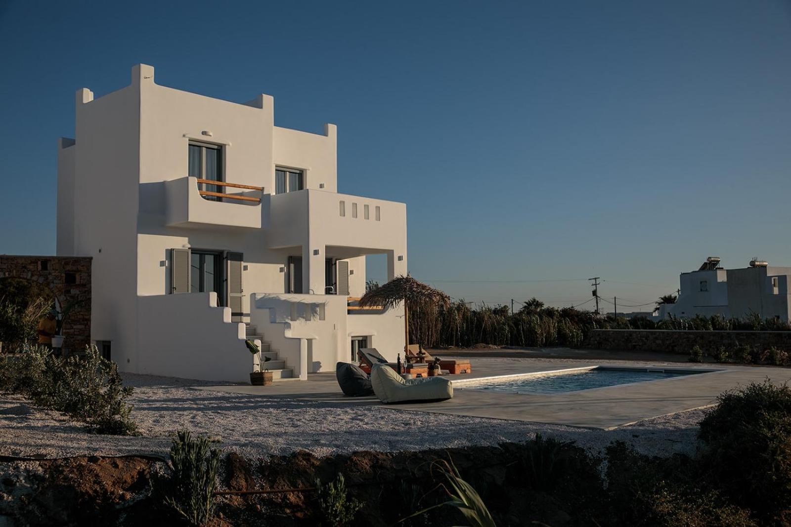 Nymphee Luxury Villas Agia Anna  ภายนอก รูปภาพ