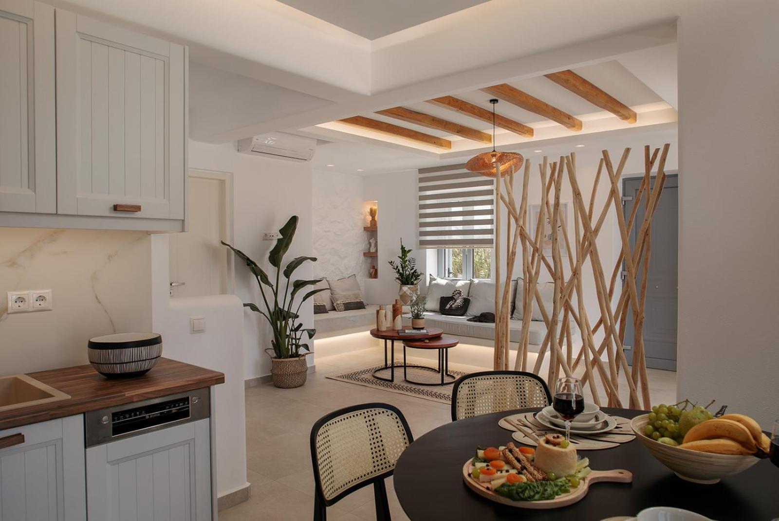 Nymphee Luxury Villas Agia Anna  ภายนอก รูปภาพ
