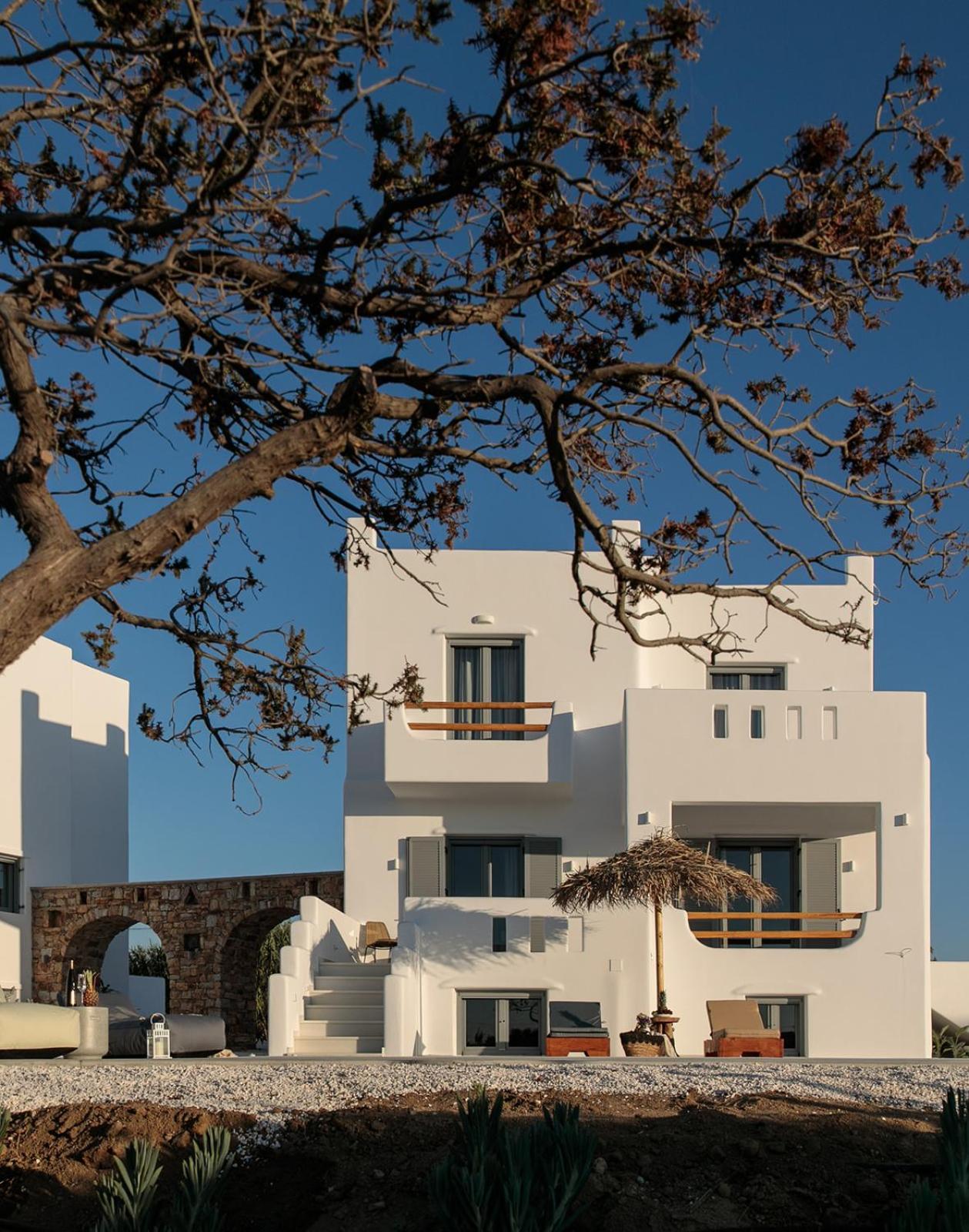 Nymphee Luxury Villas Agia Anna  ภายนอก รูปภาพ