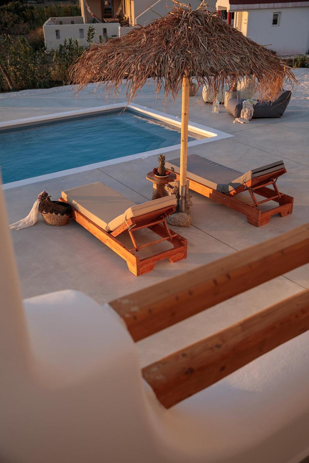 Nymphee Luxury Villas Agia Anna  ภายนอก รูปภาพ