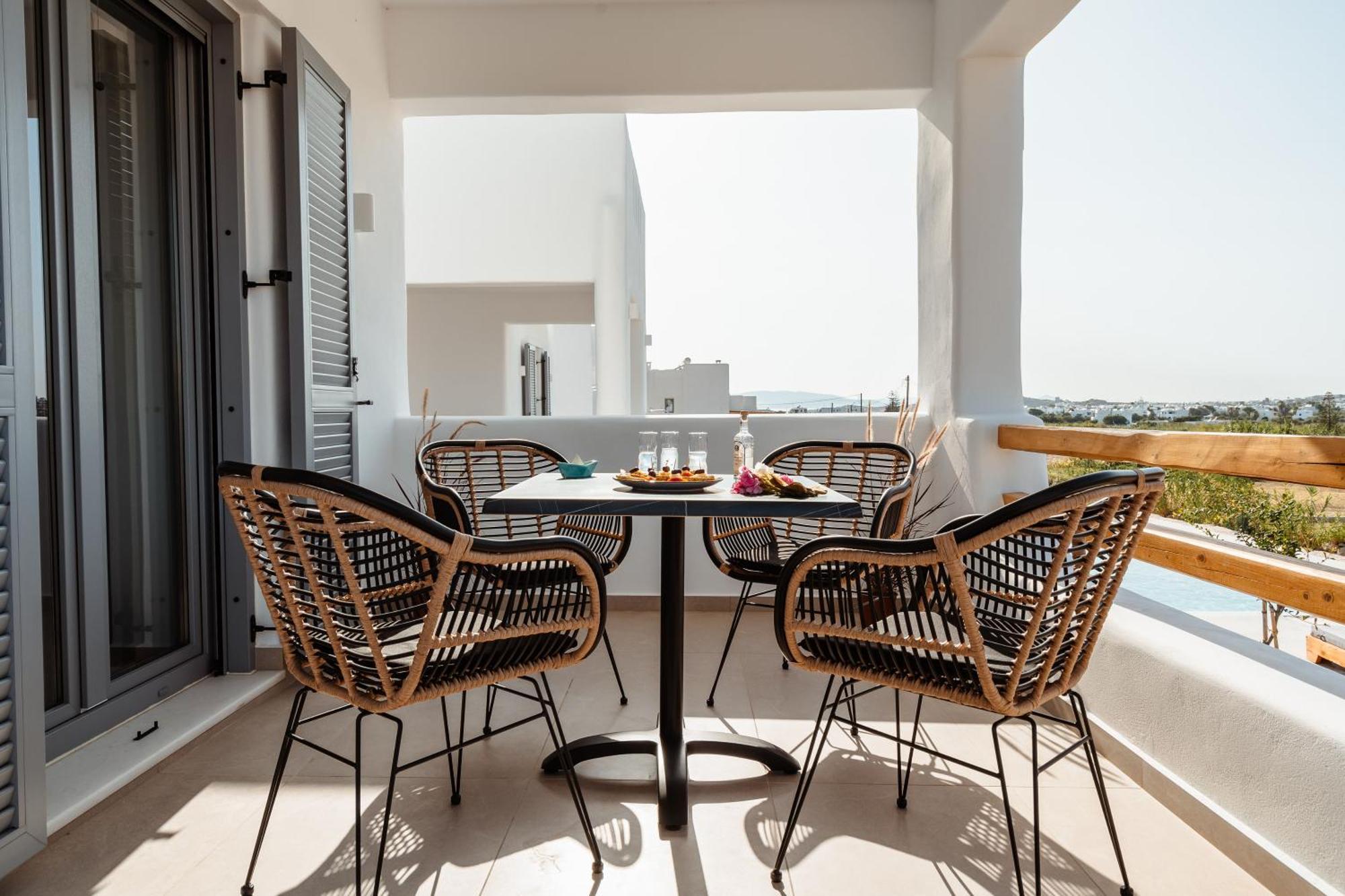 Nymphee Luxury Villas Agia Anna  ภายนอก รูปภาพ