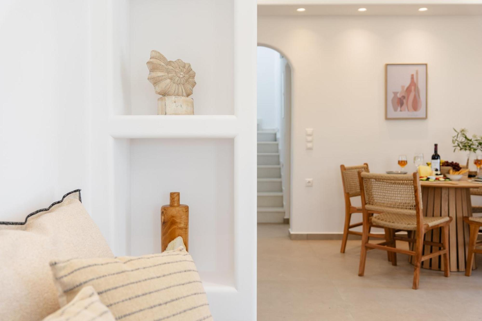 Nymphee Luxury Villas Agia Anna  ภายนอก รูปภาพ