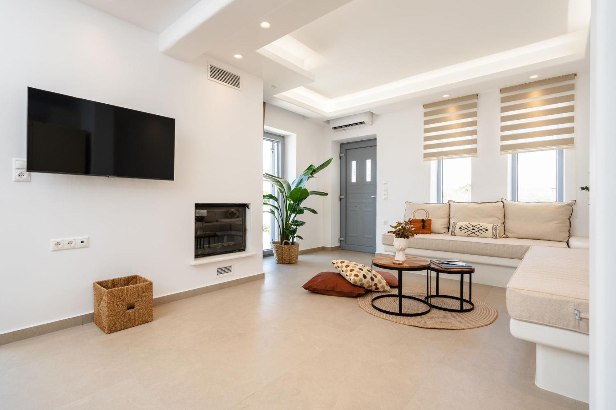 Nymphee Luxury Villas Agia Anna  ภายนอก รูปภาพ