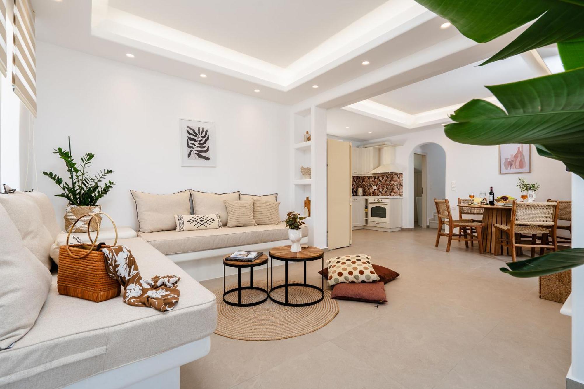 Nymphee Luxury Villas Agia Anna  ภายนอก รูปภาพ