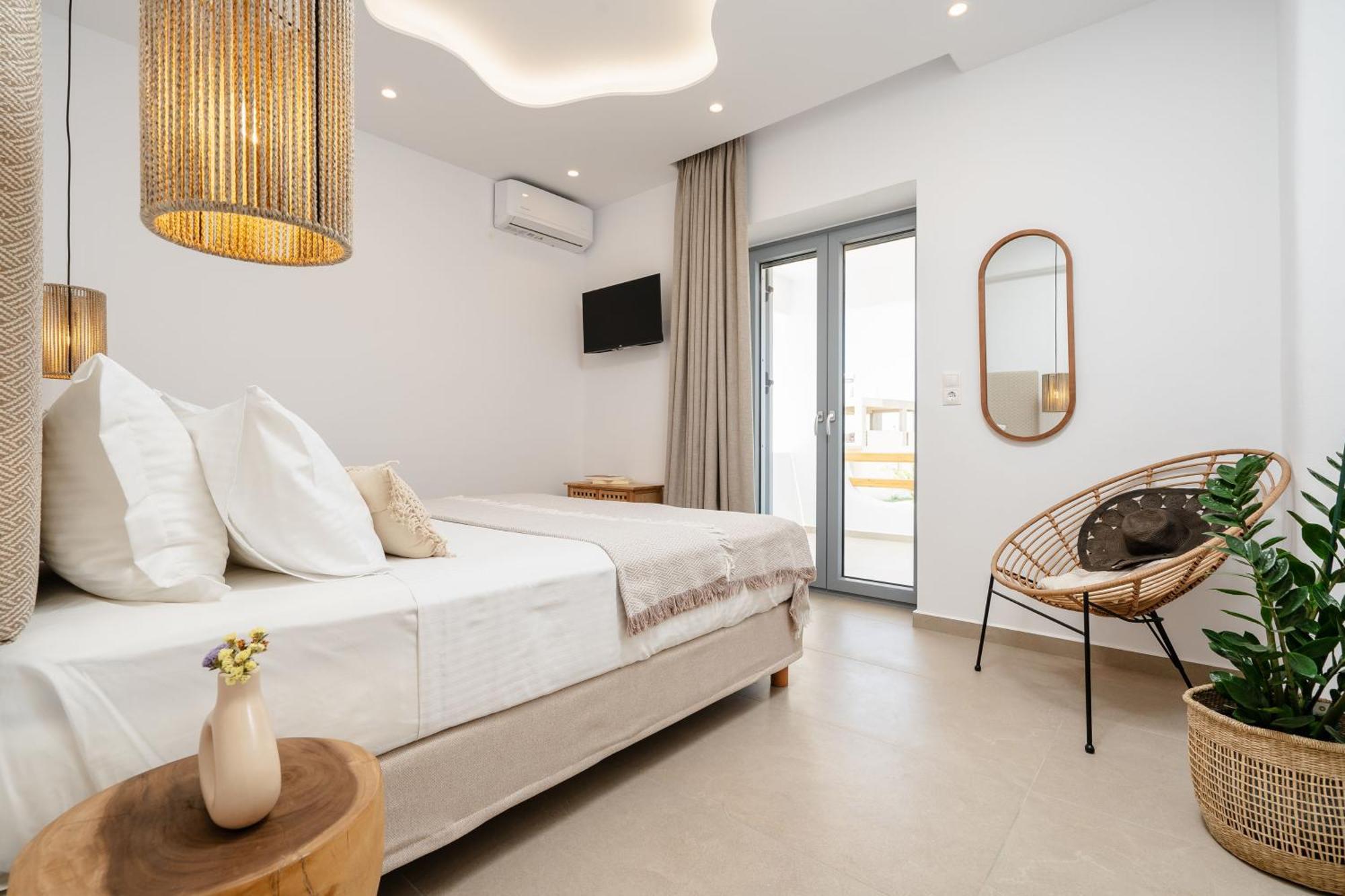 Nymphee Luxury Villas Agia Anna  ภายนอก รูปภาพ